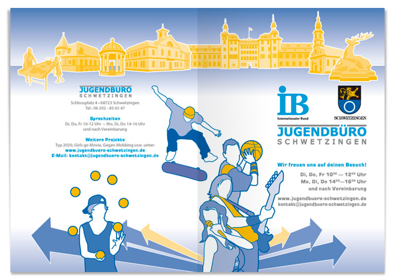 Jugendbüro Schwetzingen Flyer